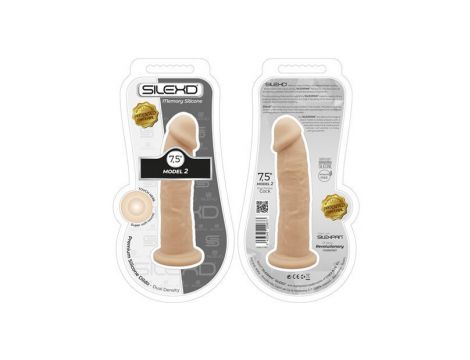 Realistyczne dildo Silexd z przyssawką 19 cm - 3